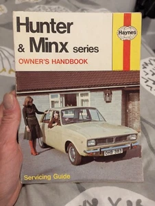 Haynes Hillman Hunter & Minx (Inc. Humber, Singer, & Sunbeam) Owners Handbook - Picture 1 of 8