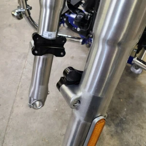 MOFUN Fender Riser Relocator For Harley Softail 21" Wheel Fat Boy Heritage Slim - Picture 1 of 4