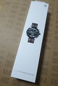 Xiaomi Watch 2 Pro - 4G LTE - Silver Case - Brown Leather Strap - Brand New