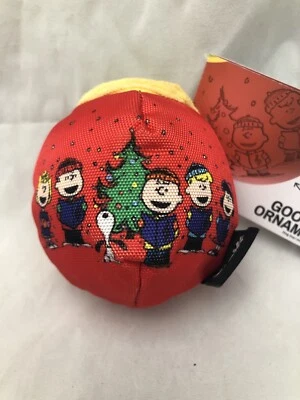 Caja de ladridos grande Charlie Brown buen viejo adorno bola súper masticable perro juguete 50+ libras Foto 1 de 4