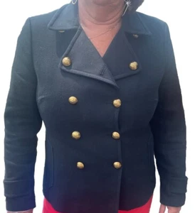 Banana Republic warmer Mantel Damen XL Extra Large schwarz - Bild 1 von 2