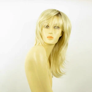 Perruque femme mi-longue méchée blond racine blond foncé NINON YS - Imagen 1 de 8
