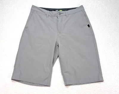 Boardshorts Quiksilver DryFlight Ocean Union Amphibian plateados talla 29 pequeños Foto 1 de 4