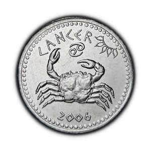 SOMALILAND. 2006, 10 Shillings - Zodiac, Astrology, Cancer the Crab 2 - Picture 1 of 3