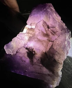 Deep Purple/Blue Fluorit aus Illinois - 377 Gramm - Bild 1 von 22