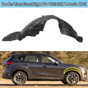 Front Right Fender Liner For 2013 2014 2015 2016 Mazda CX-5 OE KD5356130E - Picture 1 of 9