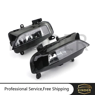 Par de faros antiniebla LED delanteros izquierdo+derecho para Audi A4 S-Line 2013 2014 2015 2016 Foto 1 de 4