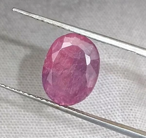 GSI Certified 3.56ct Natural Unheated Ruby Loose Gemstone - Picture 1 of 6