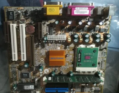 ECS K7SEM ++ AMD Athlon 600 MHz ++ 256 MB Ram ** Retro Win98 - Bild 1 von 4