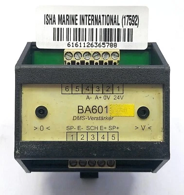 AST  BA601.03 DMS Amplifier 80172 24VDC 4.20mA - Image 1 of 4