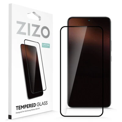 Protector Pantalla Cristal Templado ZIZO para Galaxy S22 5G - Dureza 9H - Negro Foto 1 de 4