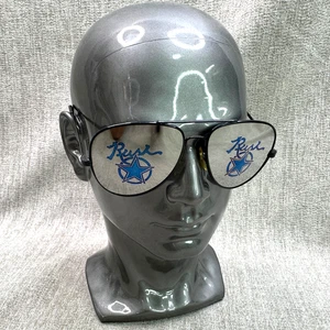 Vintage RUSH Sunglasses 1980s Style ~ Mirrored, Rare Collectible ~ VHTF! - Picture 1 of 12