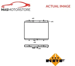 ENGINE COOLING RADIATOR NRF 58312 A NEW OE REPLACEMENT - Picture 1 of 10
