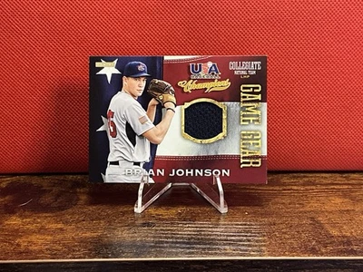 2013 Panini USA Baseball Champions - Brian Johnson GU Materials #7 - Image 1 of 2
