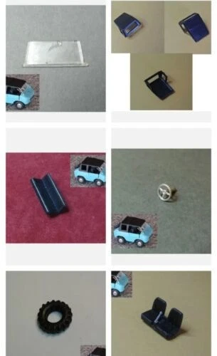 Pezzi Ricambio Per Mercury 1/43 Ranger Ferves - Immagine 1 di 1