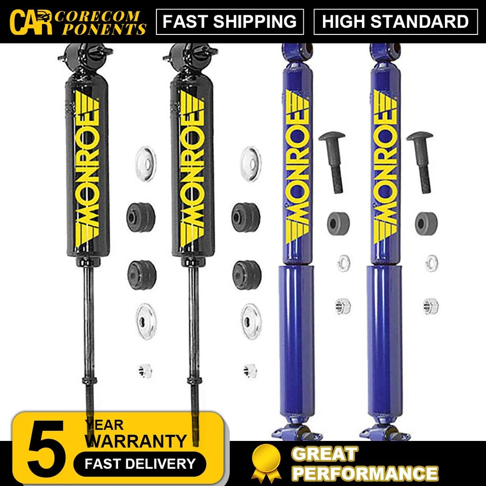 Amortiguadores delanteros traseros OE Monroe 4 para Chevrolet Nova 1969 1970 1971-1973 Foto 1 de 1