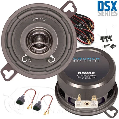 CRUNCH AUTO LAUTSPRECHER für SAAB 900 II Typ NG 1993-1999 Armaturenbrett #AAJY - Bild 1 von 4