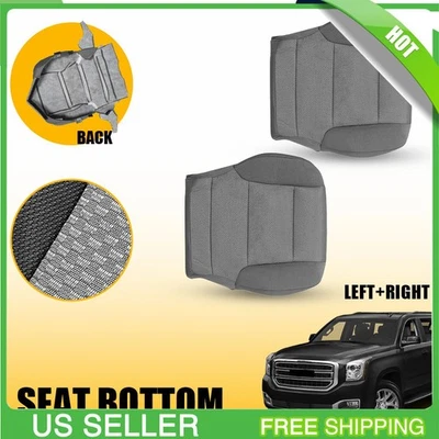 Cubierta de asiento inferior de tela para conductor y pasajero Chevrolet Tahoe Suburban 2015-2019 Foto 1 de 4