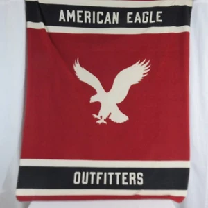 Vintage Limited Edition AEO American Eagle Fleece Blanket Throw Soft 60 X 50 - Picture 1 of 5