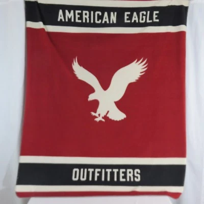 Vintage Limited Edition AEO American Eagle Fleece Blanket Throw Soft 60 X 50 - Image 1 of 4