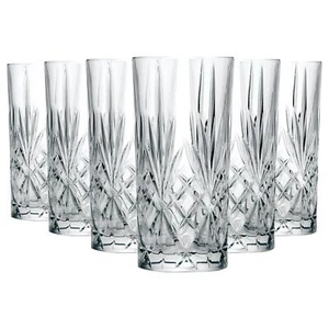 6x RCR Crystal 360ml Melodia Highball Glasses Glass Drinking Tumblers Set - Picture 1 of 7