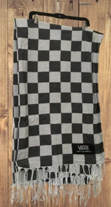 VANS Family Exclusive Travel Beach Checkerboard Throw Blanket 39"x70" - Picture 1 of 4