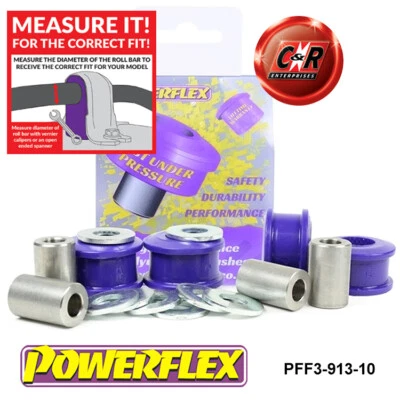 Powerflex Anteriore Barra Stabilizzatrice Collegamento Spazzole 10mm per Audi A8 - Immagine 1 di 4
