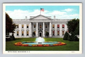 Washington DC, vista panorámica Casa Blanca, postal antigua de recuerdo vintage - Imagen 1 de 2