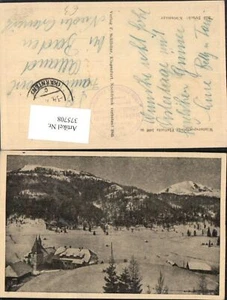 375708,Flattnitz b. Friesach Teilansicht Bergkulisse Winterbild pub Franz Schilc - Picture 1 of 1