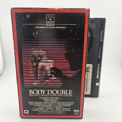 Body Double Betamax - Craig Wasson - Horror (Not VHS)  **Buy 2 Get 1 Free** - Image 1 of 4