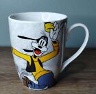 Disney Goofy On Ice Skates Joy Christmas Coffee Mug Tea Cup - Pre-Owned