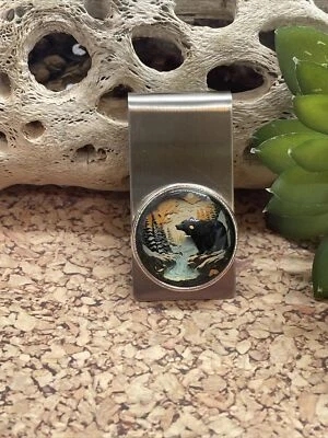 Oso Clip de Dinero 3D Acero Inoxidable Calidad Boda Fiesta Regalo Padre Papá Boda Foto 1 de 4