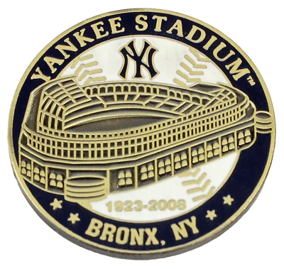 Old Yankee Stadium Commemorative Pin 1923-2008 / Limited 1,000 - Image 1 of 3