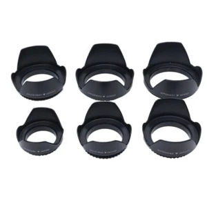 49/62/67/72/77mm Digital Camera Flower Lens Hood For Universal Canon Nikon Sony - Picture 1 of 9