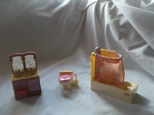 2006 Fisher Price Mattel Loving Family Puppenhaus Möbel Badewanne Badezimmer-BIN GG - Bild 1 von 4