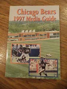 1997 CHICAGO BEARS MEDIA GUIDE YEARBOOK - Picture 1 of 4