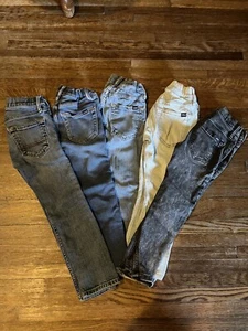 Kids Abercrombie Jeans Size 4-5 Lot Of 5 - Picture 1 of 14