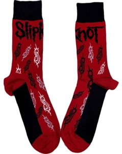 Slipknot 'Tribal S' (Rojo) Calcetines (Talla única = EUR 41-45) - ¡OFICIAL! - Imagen 1 de 1