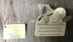 Dept. 56 Snowbabies Ornament Hear My Prayers Retired 2014 New 4039850 - Picture 1 of 2