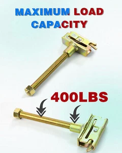 2PCS E-Track Spare Tire Trailer Mount for Enclosed Trailer Truck Semi w/5” Bolt - Picture 1 of 14