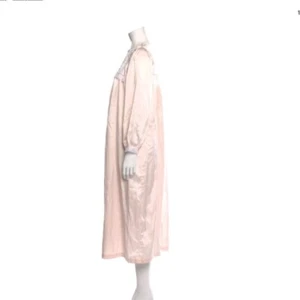 Camisón Christian Dior Vintage Borde Ojales Encaje Rosa Nuevo - Imagen 1 de 3