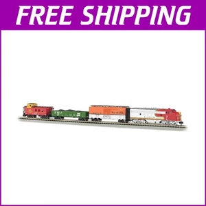 Juego Completo de Tren Eléctrico Super Chief Escala N - F7-A con Paquete de Pista y Potencia - Imagen 1 de 7