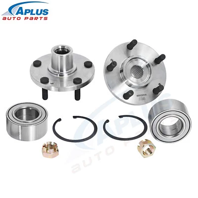 Par de kit de reparación de cojinetes de cubo de rueda delantera para Toyota Highlander 2008 2009 3,5 L AWD Foto 1 de 4