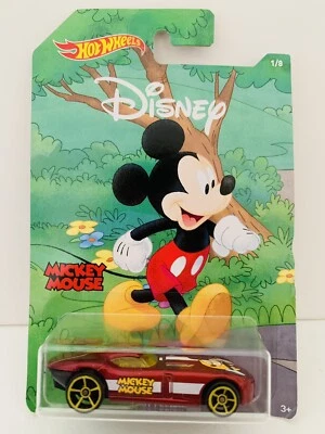 Disney Hot Wheels Mickey Mouse Fast Felion Car Figure *1/8* - Image 1 of 4