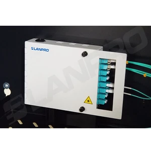 Wall Mount Fiber Optic Patch Panel FDP LiU ODF Box Enclosure SC LC ST FC, SM/MM - Picture 1 of 23