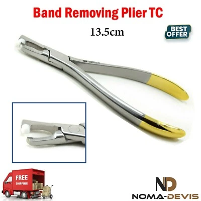 Alicates removedores de banda dental TC ortodoncia aparatos quirúrgicos Foto 1 de 4