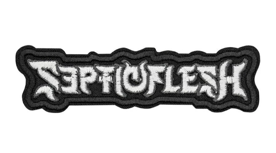 Septicflesh Sew-on Patch - Greek Symphonic Death Metal Death-Doom Band Logo - Image 1 of 1