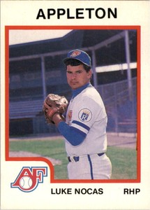 1987 Appleton Foxes ProCards #537 Luke Nocas