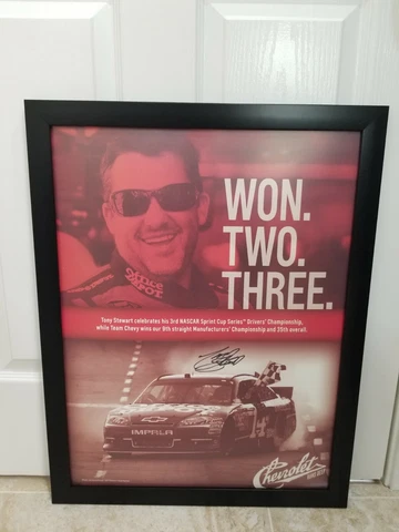 Tony Stewart (Autograph Picture) Cover