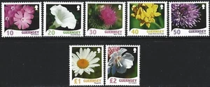 2008 Guernsey Sg 1211/1217 Raymond Evison's Wild Flora (1st sereis) MNH - Picture 1 of 2
